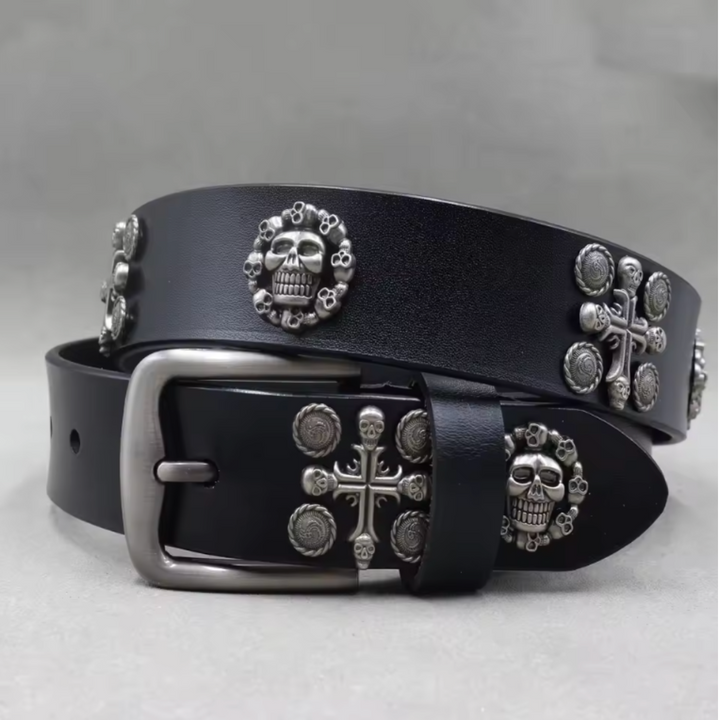 Mercer Studded Leather Belt