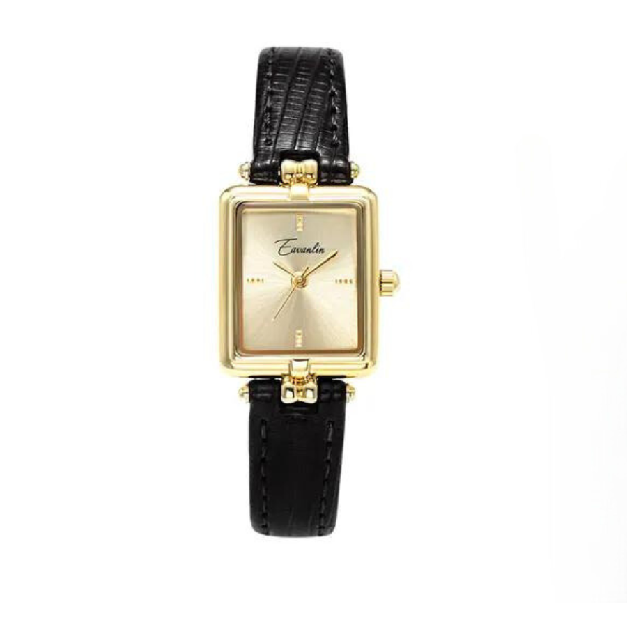 Golden Hour Retro Quartz Watch