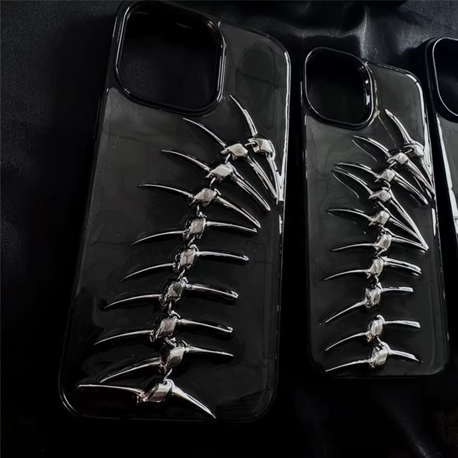 Chrome Spine iPhone Case
