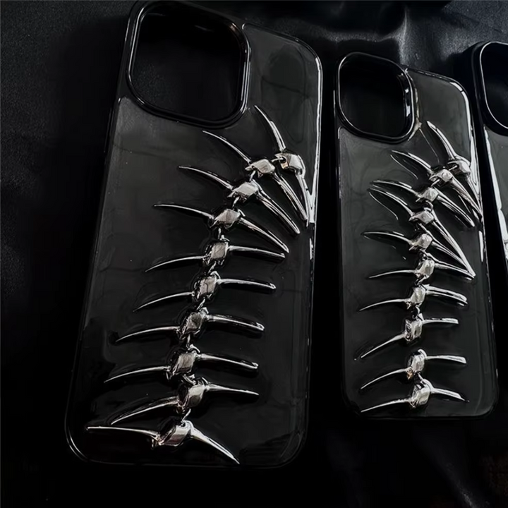 Chrome Spine iPhone Case