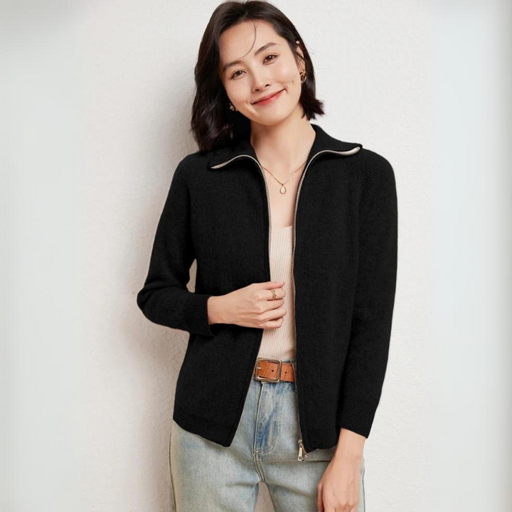 Merino Luxe Zip Up