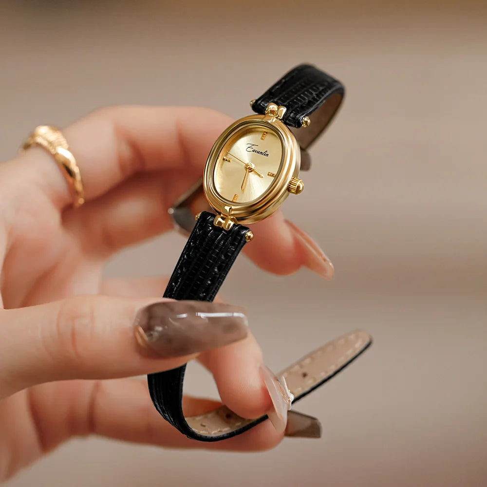 Golden Hour Retro Quartz Watch