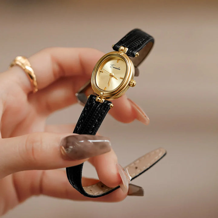 Golden Hour Retro Quartz Watch