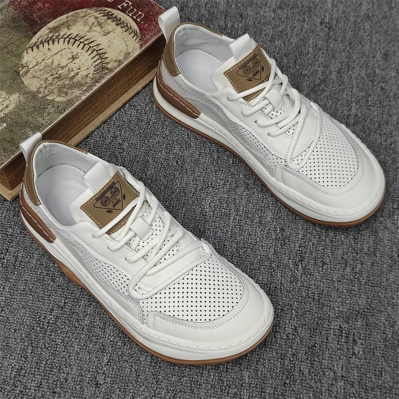 Midtown Leather Sneakers