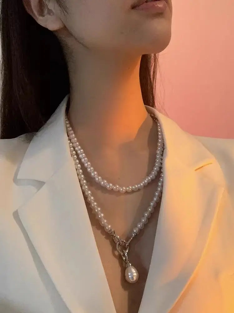 Glam Statement Pearl Sache