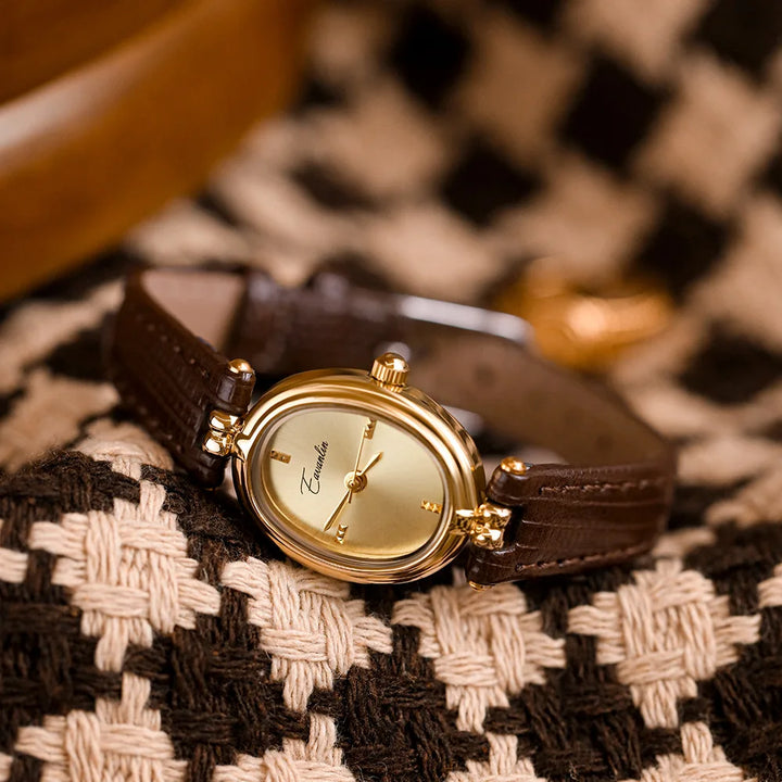 Golden Hour Retro Quartz Watch