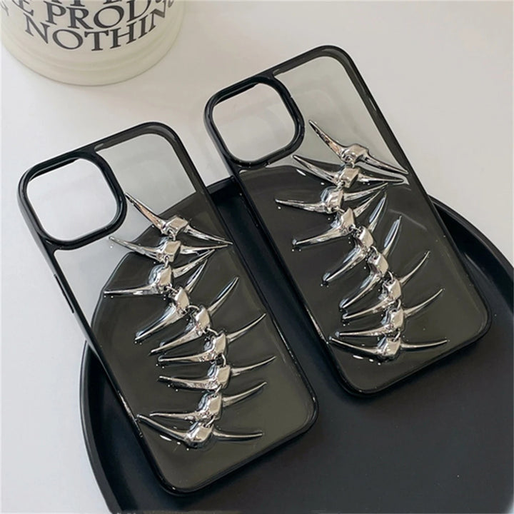 Chrome Spine iPhone Case