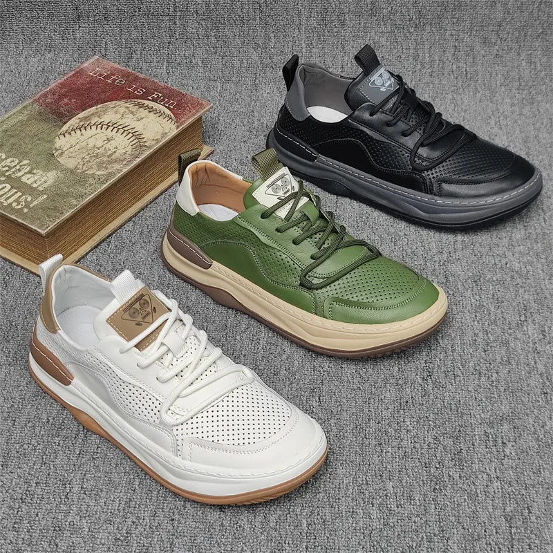 Midtown Leather Sneakers