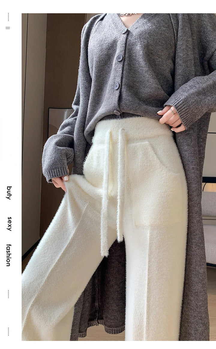 Giselle Mink Fur Lounge Pants