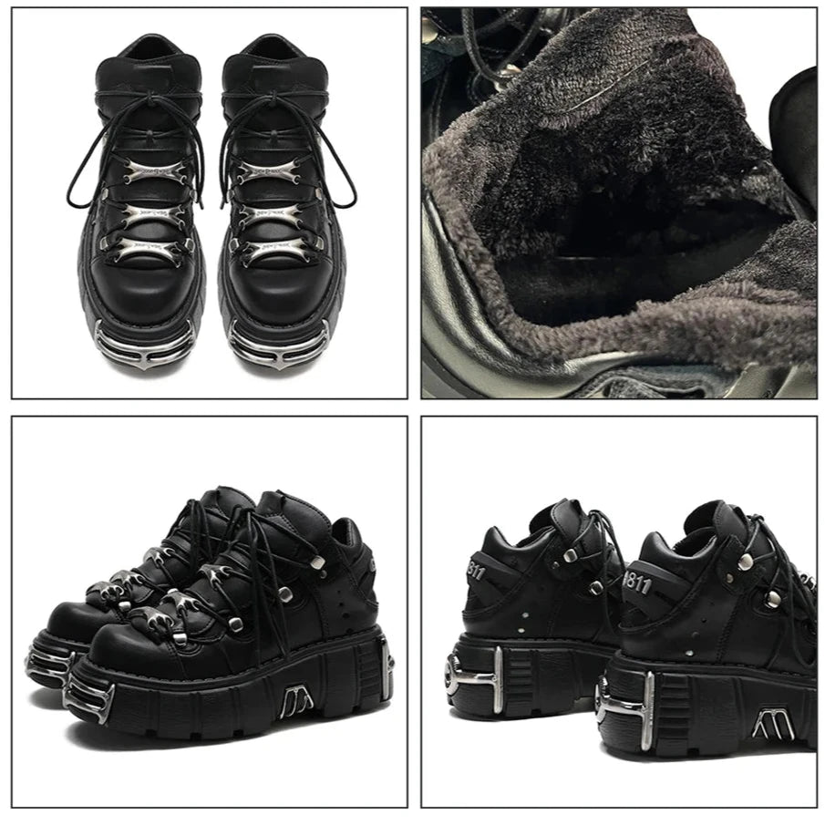 Rebel Rider Punk Ankle Shoes