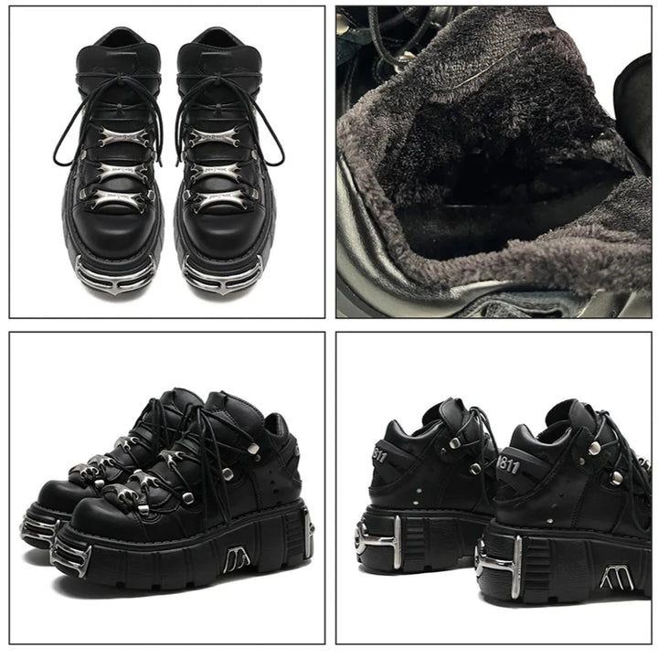 Rebel Rider Punk Ankle Shoes