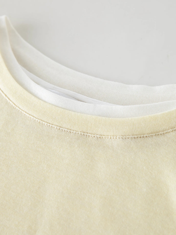 Celine Layered Long-Sleeve Top