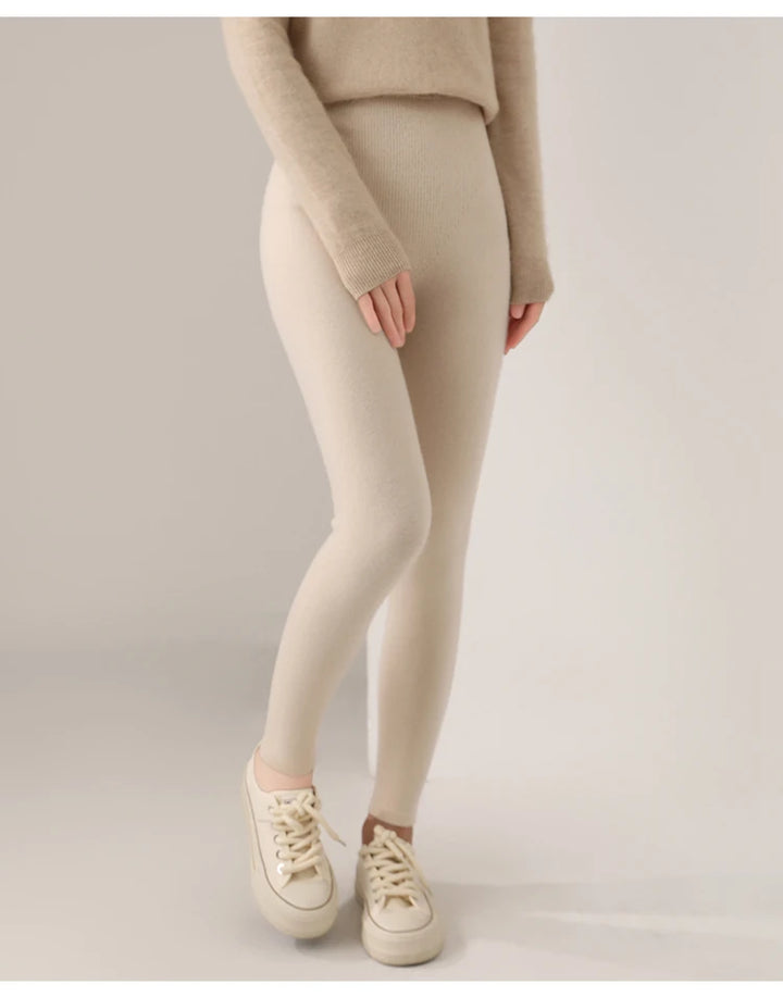Pure Comfort Cashmere Knit Leggings