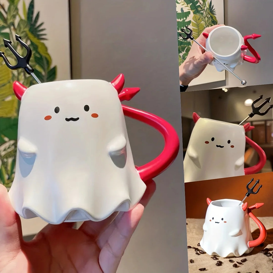 Kawaii Devil Ghost Mug