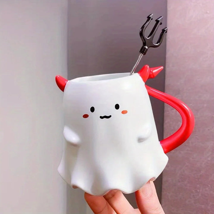 Kawaii Devil Ghost Mug