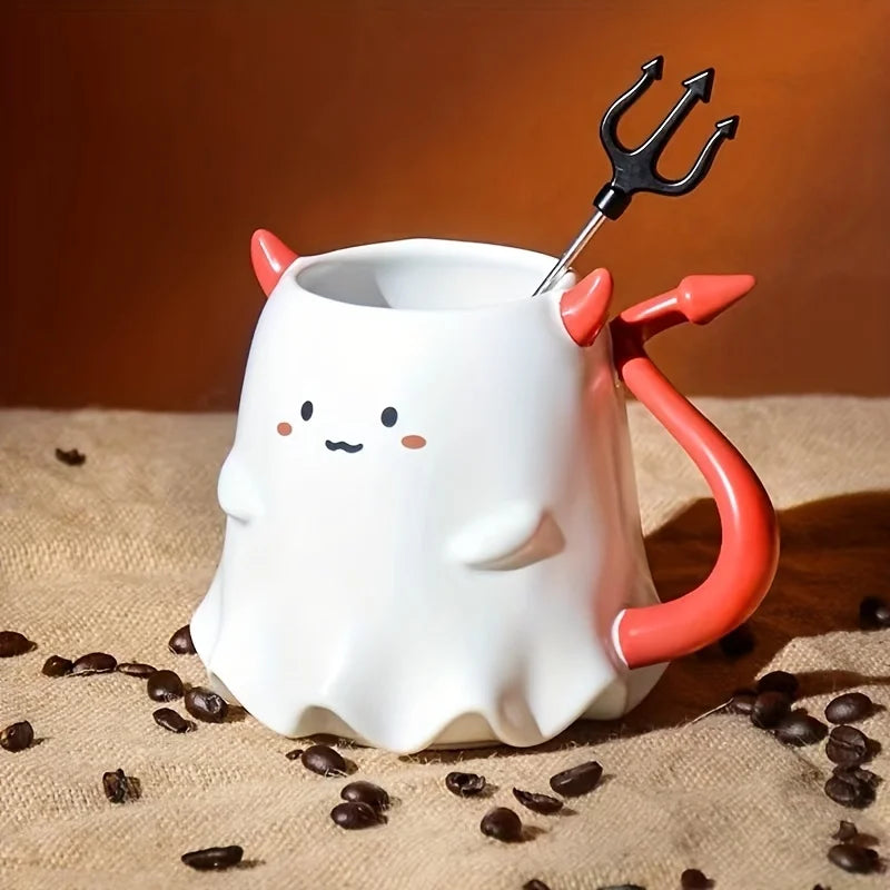 Kawaii Devil Ghost Mug