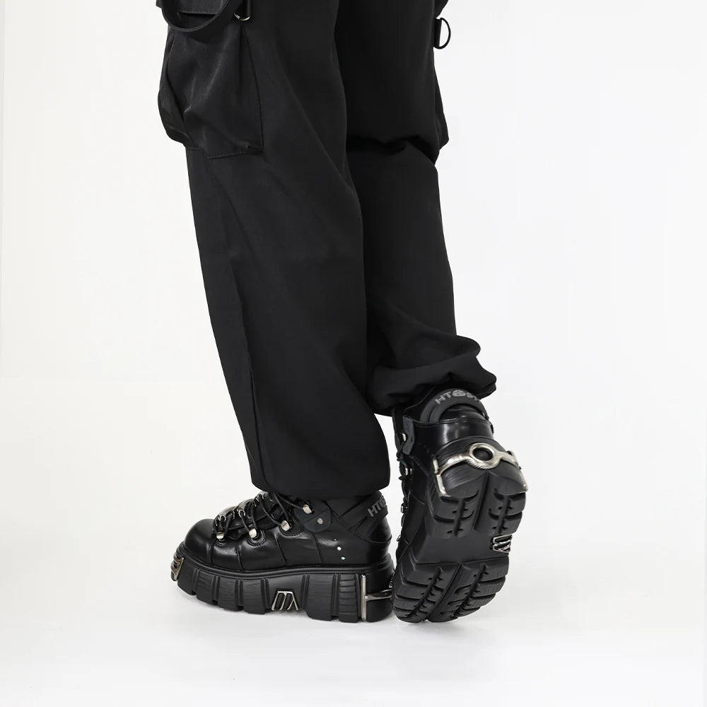 Rebel Rider Punk Ankle Shoes