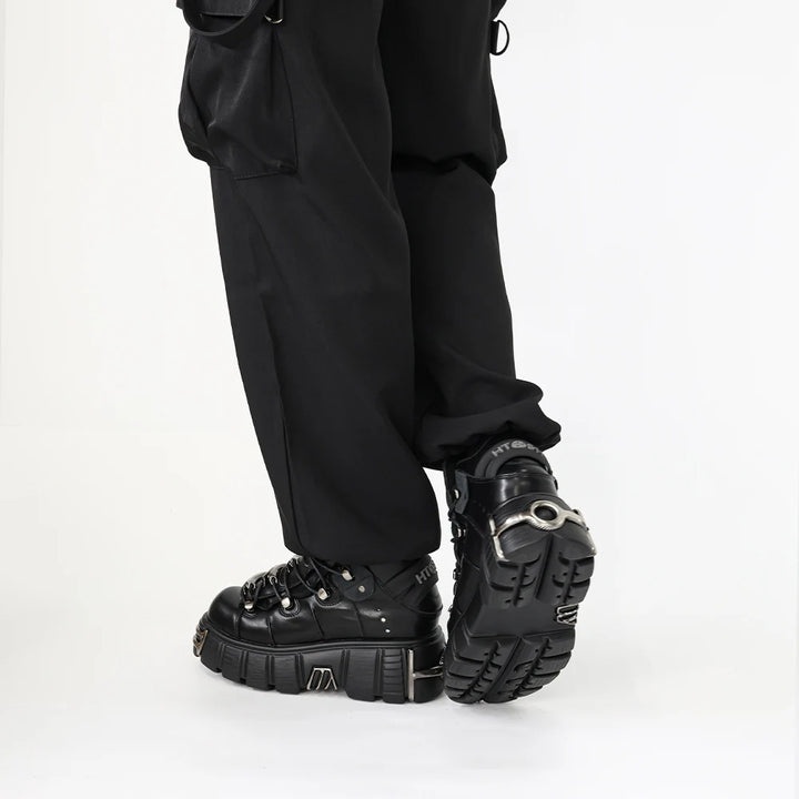 Rebel Rider Punk Ankle Shoes
