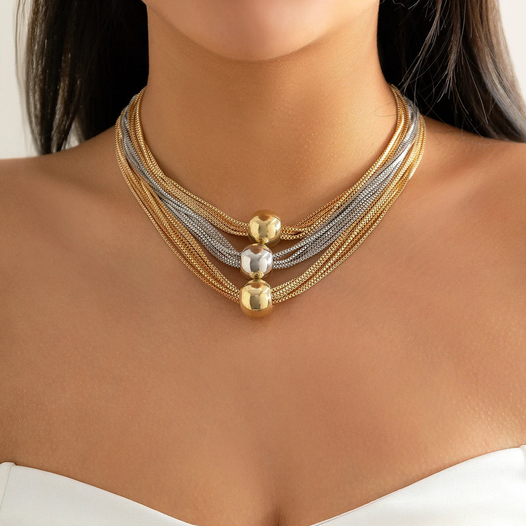 Nocturne Ball Drape Necklace
