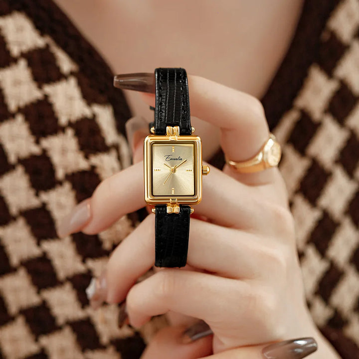 Golden Hour Retro Quartz Watch