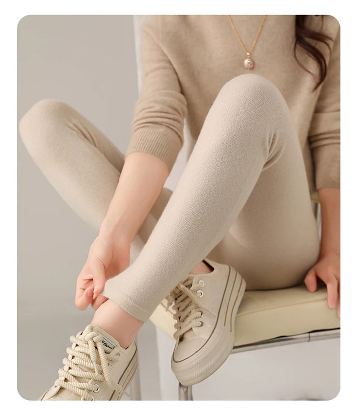 Pure Comfort Cashmere Knit Leggings
