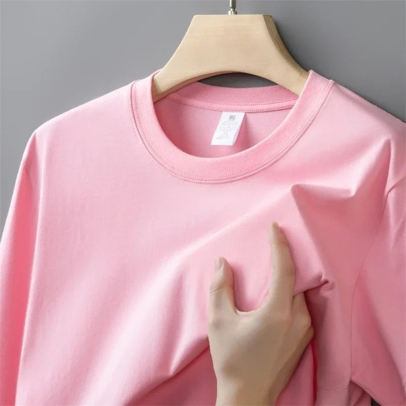 Relaxed Cotton Crewneck T-Shirt