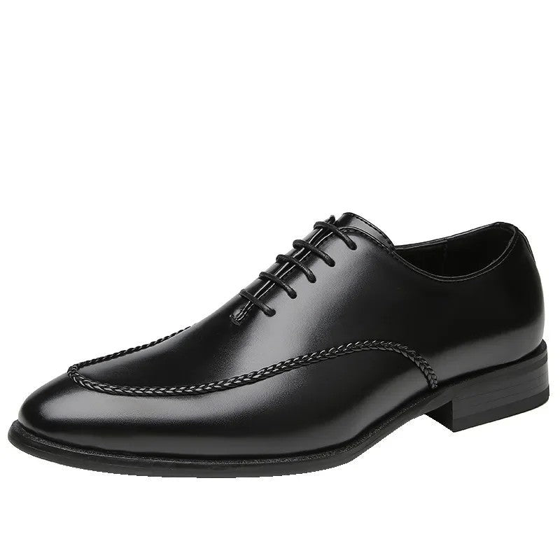 Renault Stitched Apron Elegant Oxford Shoes