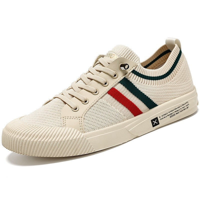 Savone Knit Stripe Low-Top Sneakers