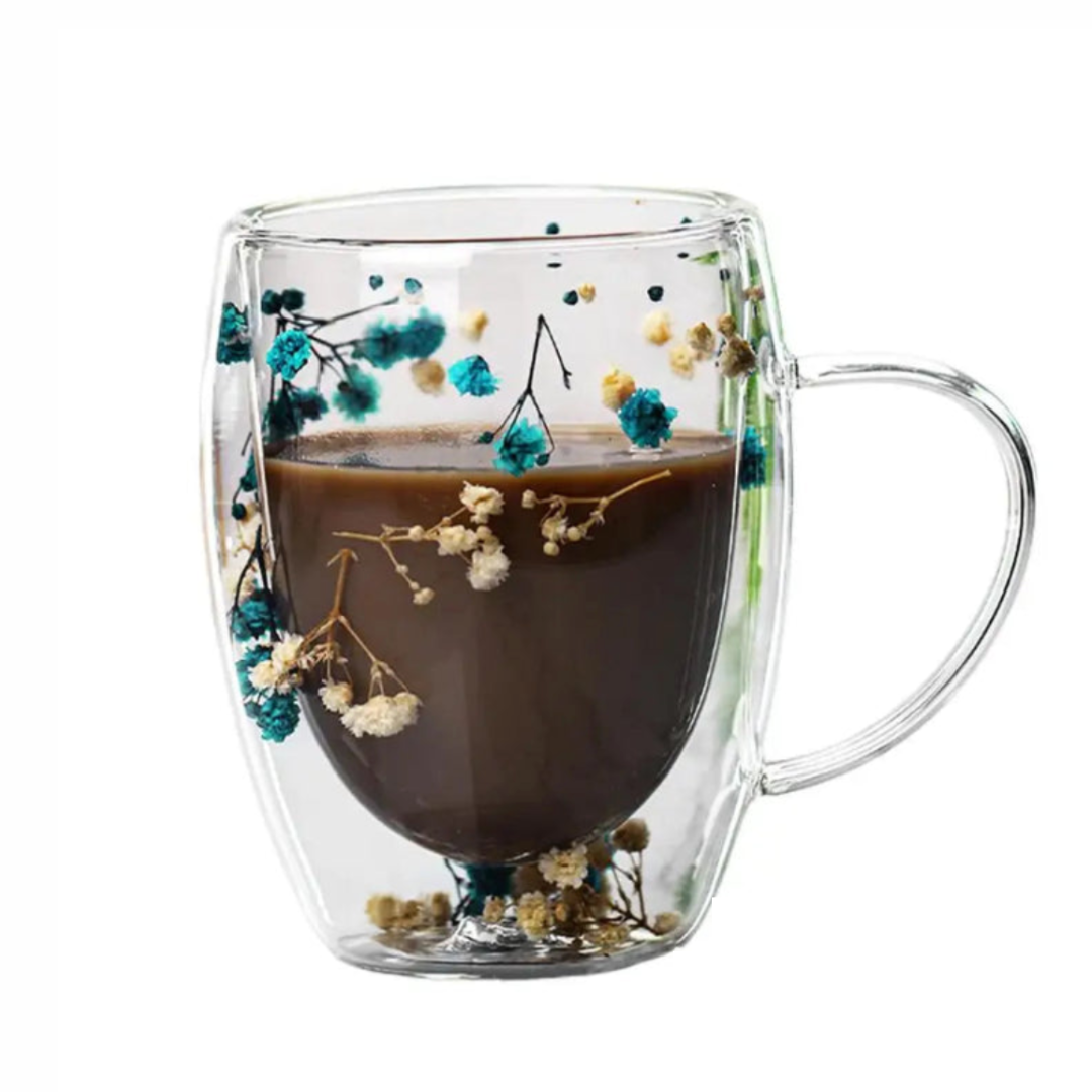 Liora Petal Dual-Layer Coffee Mug