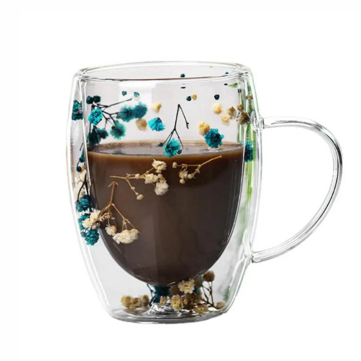Liora Petal Dual-Layer Coffee Mug
