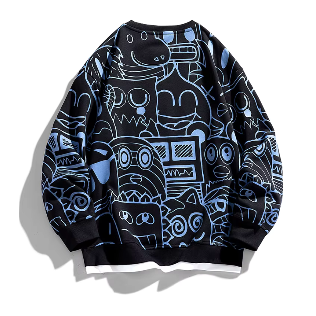Rylan Cotton Streetwear Pullover