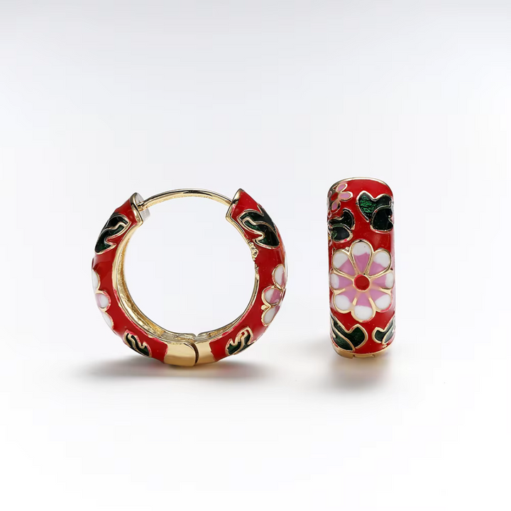 Mirabelle Valencia Floral Earrings