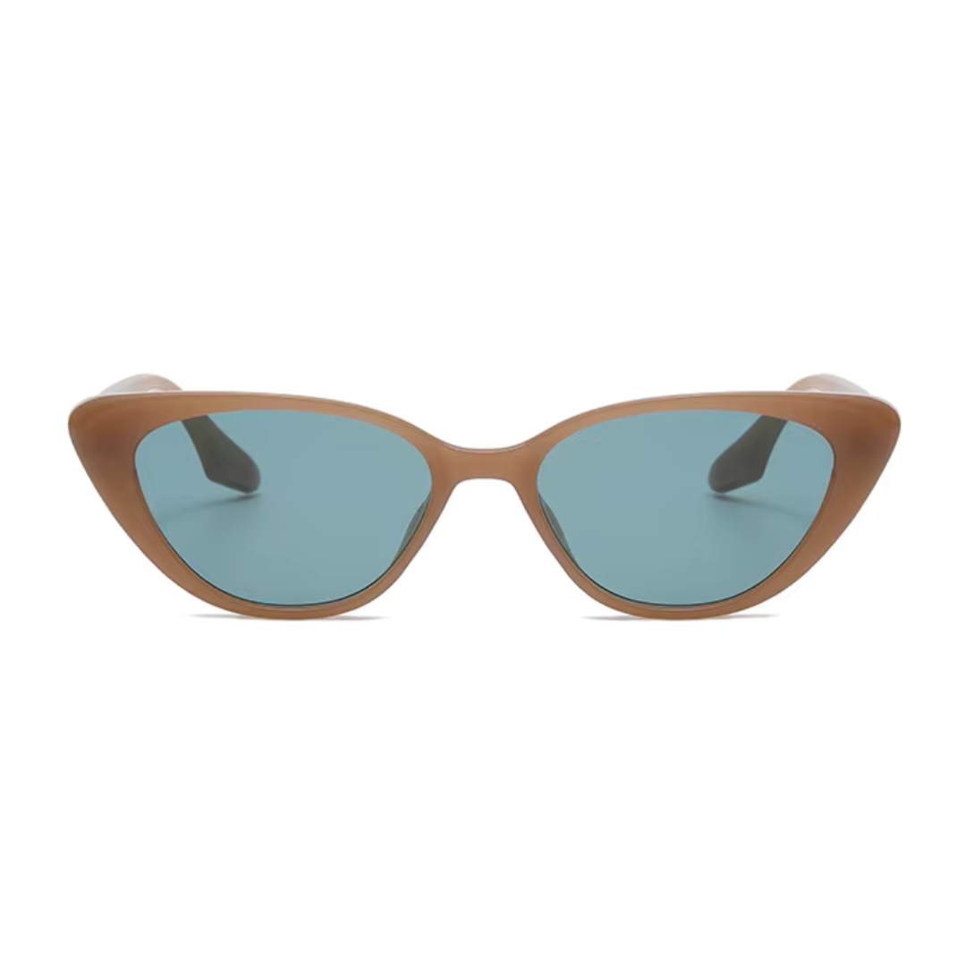 Mavina Angular Cat-Eye Sunglasses