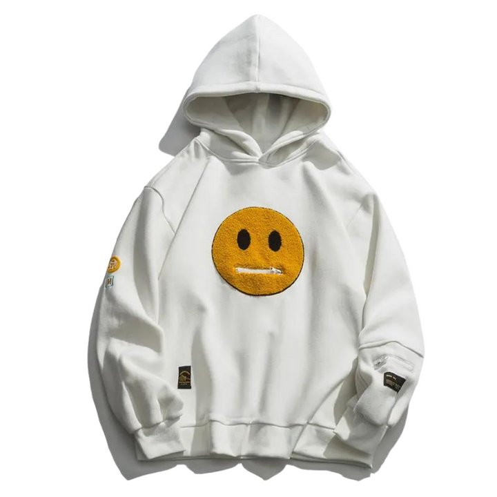 Mono Mood Patchwork Hoodie