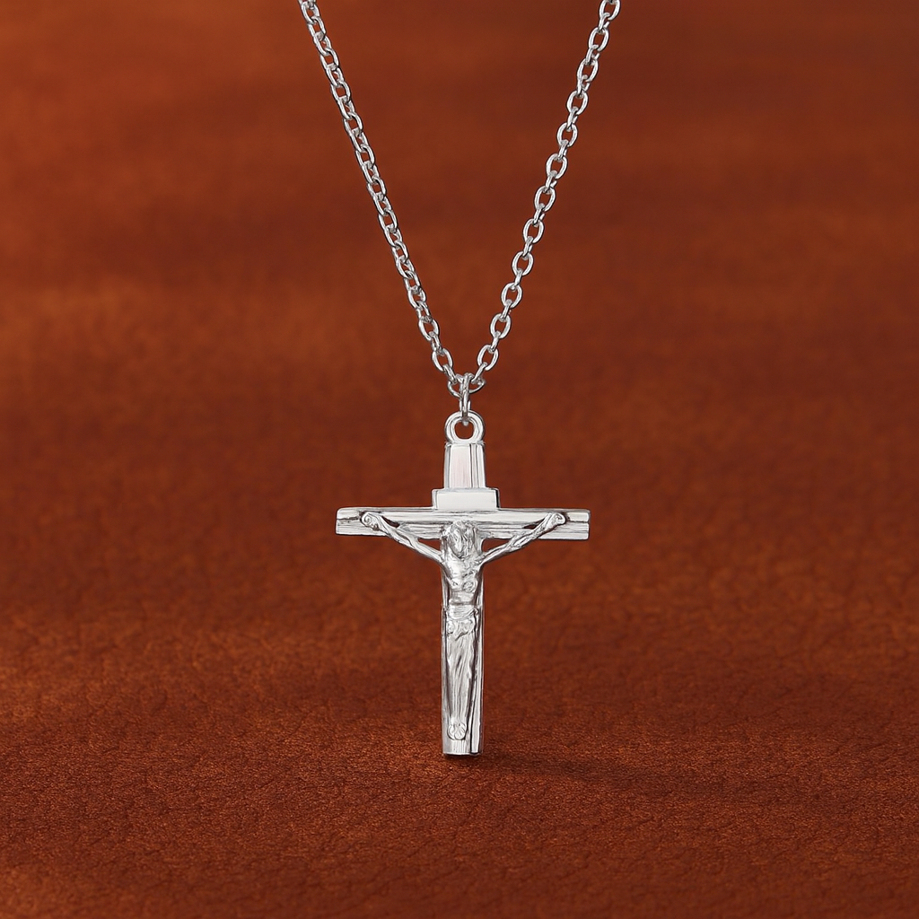 Lucentis Crucifix Necklace