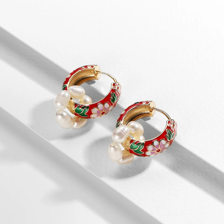 Mirabelle Valencia Floral Earrings