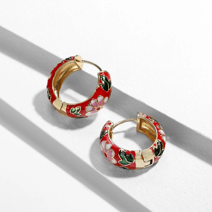 Mirabelle Valencia Floral Earrings