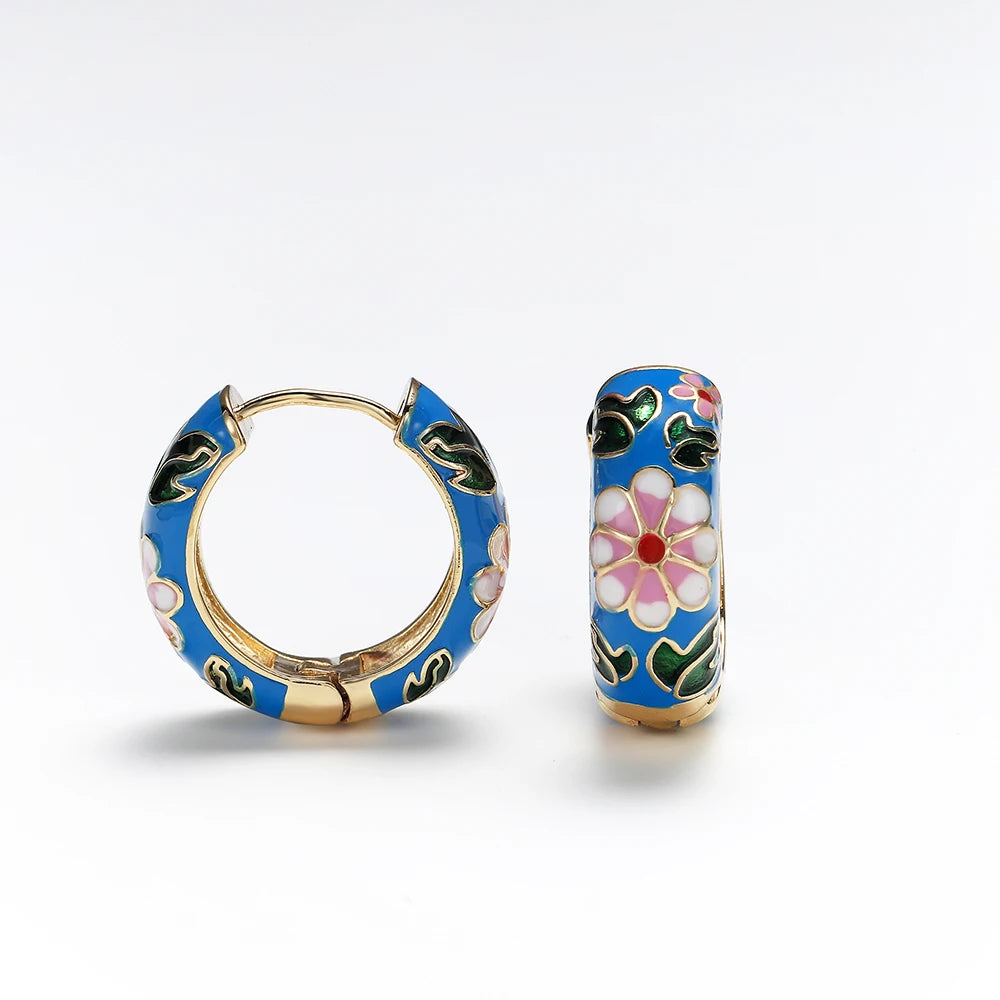 Mirabelle Valencia Floral Earrings