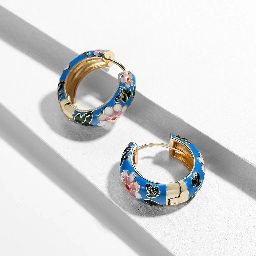 Mirabelle Valencia Floral Earrings