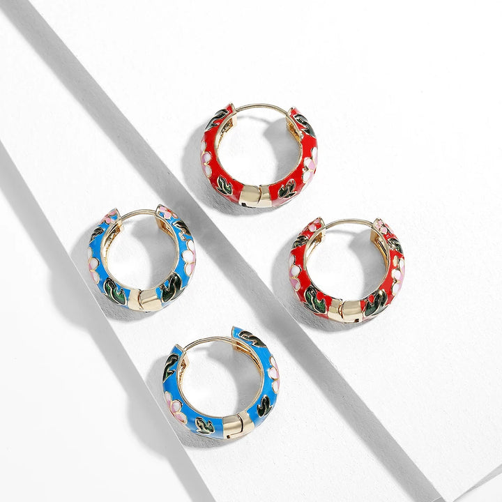 Mirabelle Valencia Floral Earrings