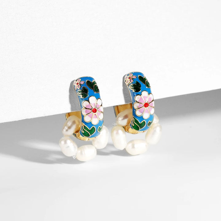 Mirabelle Valencia Floral Earrings