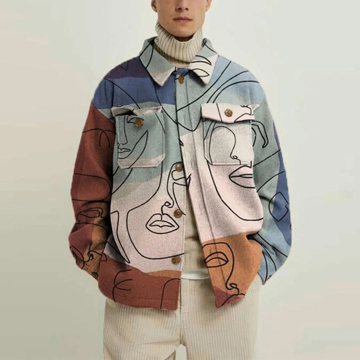 Acadia Heavyweight Abstract Jacket