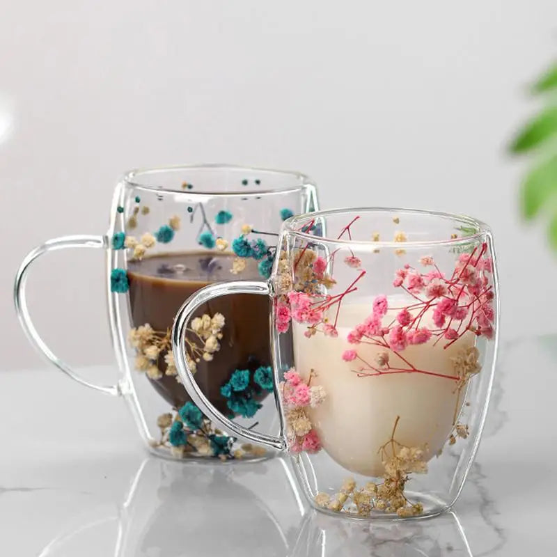 Liora Petal Dual-Layer Coffee Mug