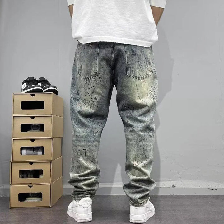 Brooklyn Washed Denim Jeans