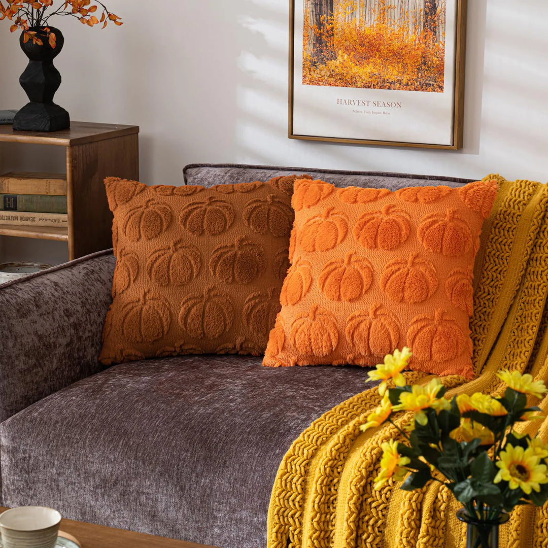 Pumpkin Patch Pillow Covers