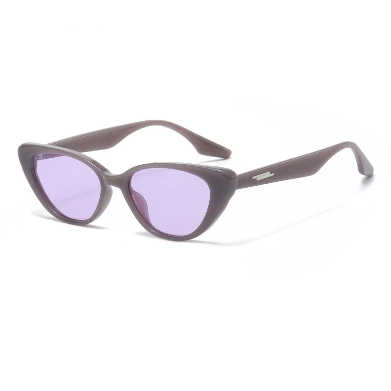 Mavina Angular Cat-Eye Sunglasses