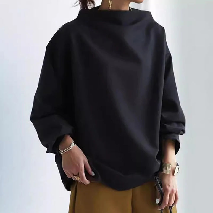 Hayden Oversized High-Collar Hoodie