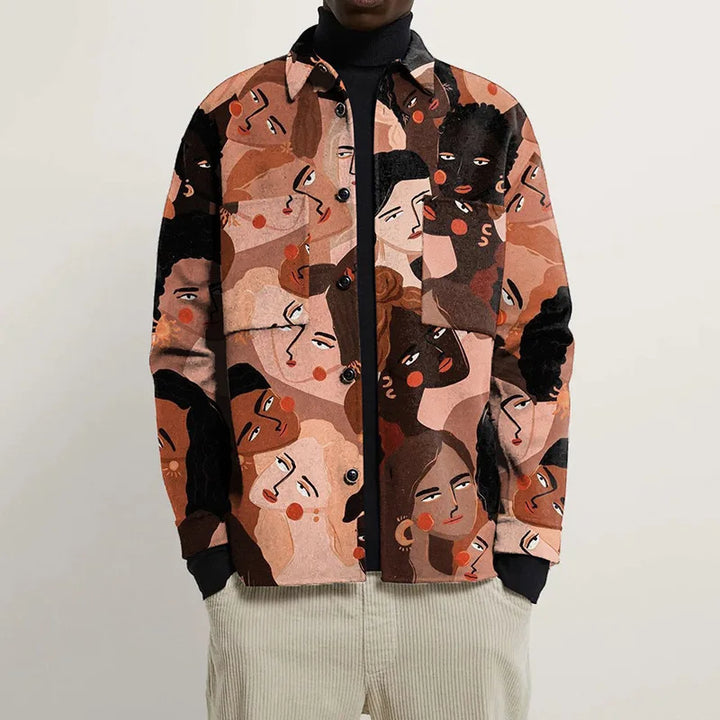 Acadia Heavyweight Abstract Jacket