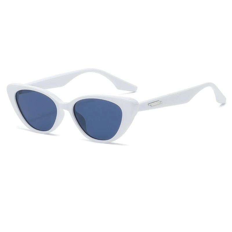 Mavina Angular Cat-Eye Sunglasses