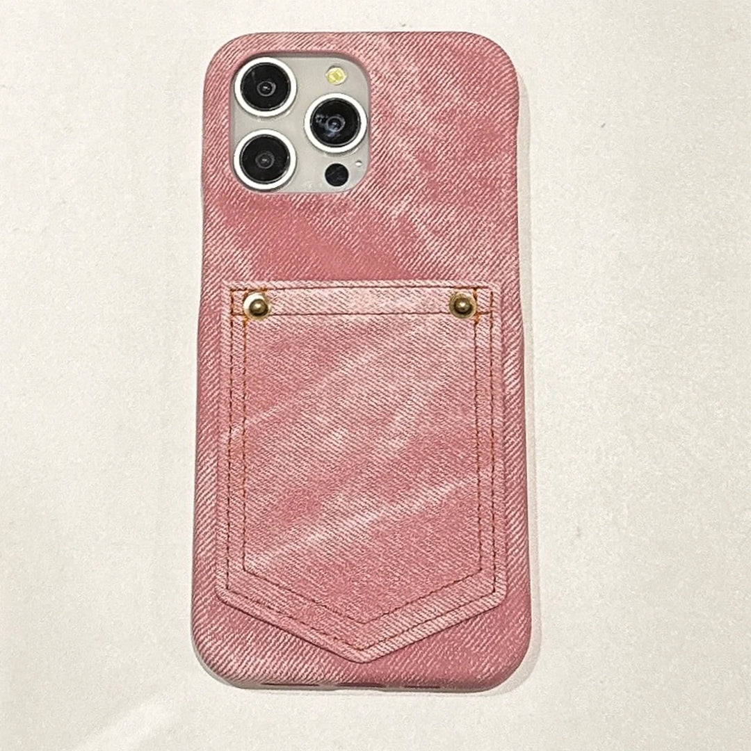 Indigo Denim iPhone Case